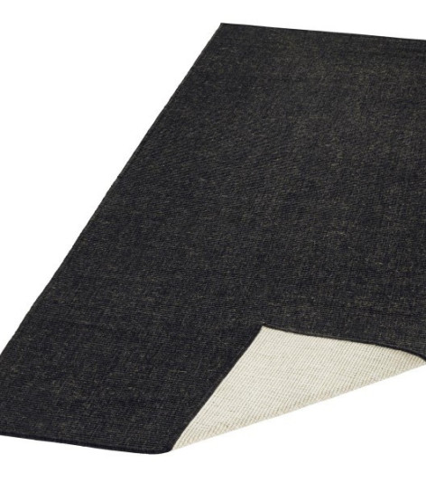 Kusový koberec Twin-Wendeteppiche 103096 schwarz creme