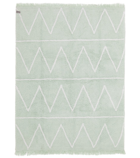 Ručně tkaný kusový koberec Hippy Mint