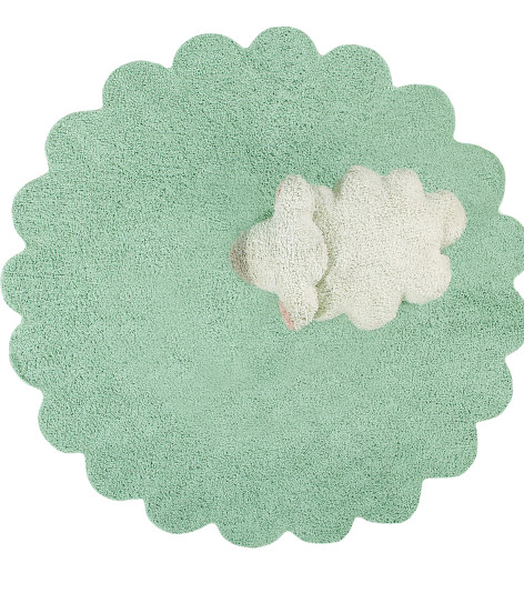 Ručně tkaný kusový koberec Puffy Sheep