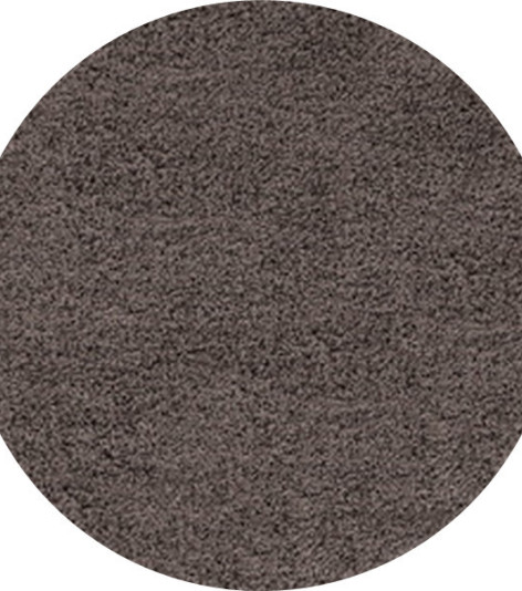 Kusový koberec Life Shaggy 1500 taupe kruh