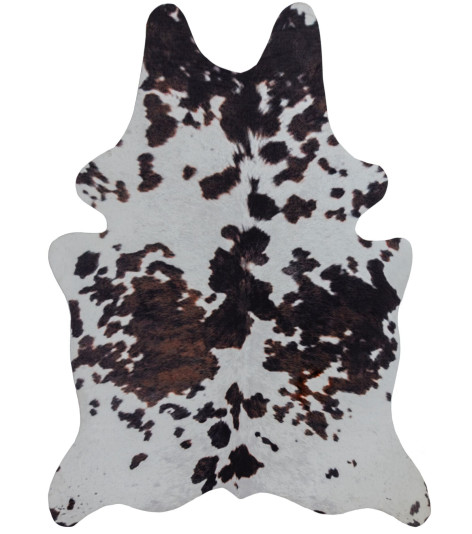 Kusový koberec Faux Animal Cow Print Black/White