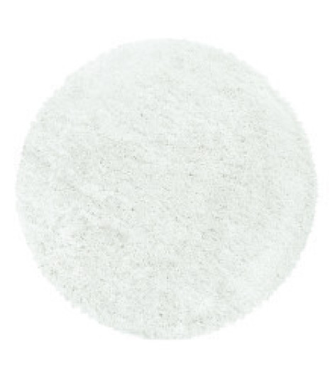 Kusový koberec Fluffy Shaggy 3500 white kruh