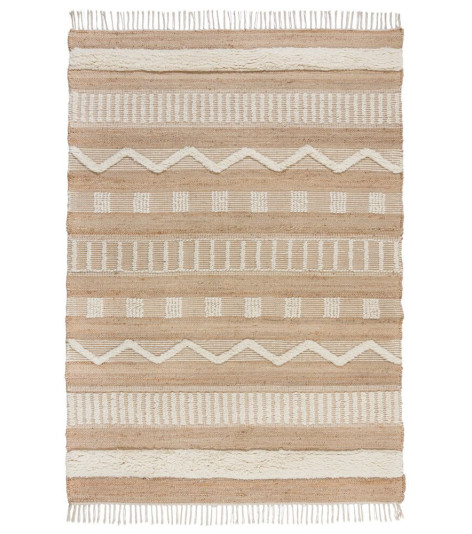 Kusový koberec Jubilant Medina Jute Natural/Ivory