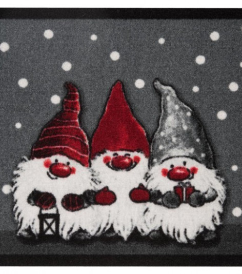 Vánoční rohožka skřítci