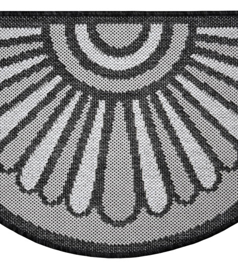 Protiskluzová rohožka Weave 105251 Anthracite Gray Cream