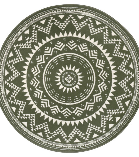Kusový koberec Celebration 105504 Valencia Green kruh
