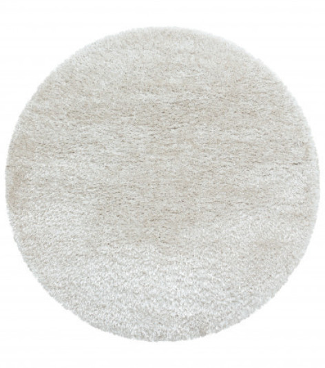 Kusový koberec Brilliant Shaggy 4200 Natur kruh