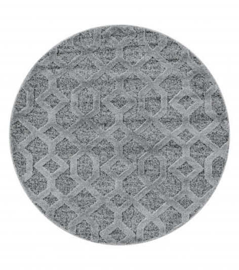 Kusový koberec Pisa 4702 Grey kruh