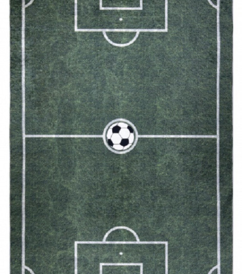 Dětský kusový koberec Bambino 2138 Football green
