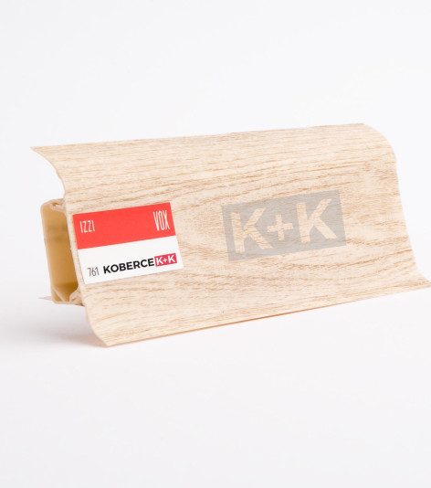 Obvodová soklová lišta plastová (pro PVC a vinyl) jasan rustic 761 - 250cm