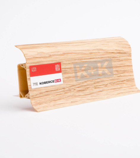 Obvodová soklová lišta plastová (pro PVC a vinyl) dub písek 7110 - 250cm