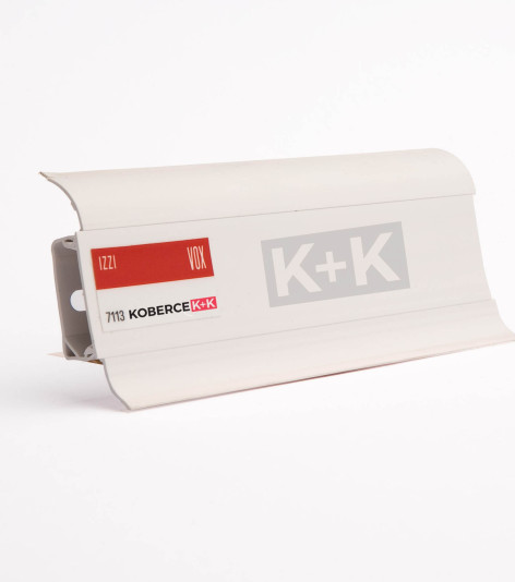 Obvodová soklová lišta plastová (pro PVC a vinyl) bílá 7113 - 250cm