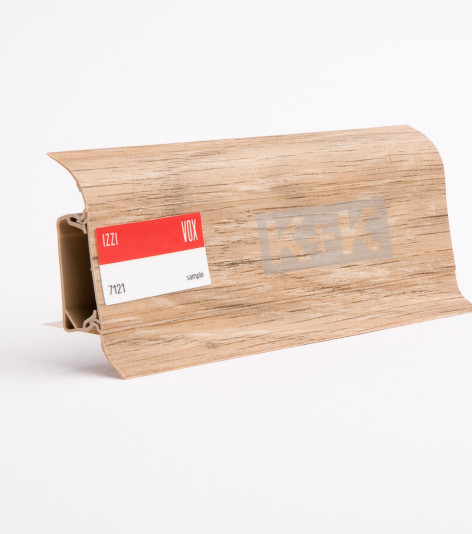 Obvodová soklová lišta plastová (pro PVC a vinyl) dub přírodní 7121 - 250cm