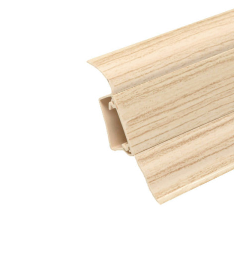 Obvodová soklová lišta plastová Döllken SLK 50 - W 165 Javor (pro PVC a vinyl)  - 250cm