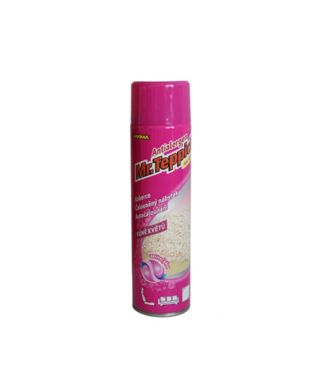 Mr.Teppich - suchá pěna 600 ml - pro čištění koberců - vůně květů