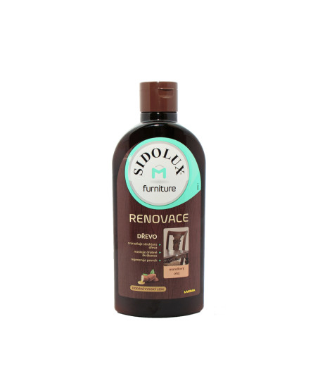 Sidolux M - renovační mléko na nábytek s mandlovou vůní 300ml