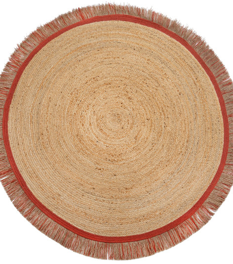 Kusový koberec Kahana Terracotta kruh
