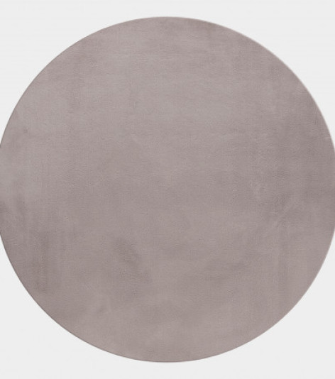 Kusový koberec kruh Pouffy 5100 beige