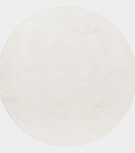 Kusový koberec kruh Pouffy 5100 cream