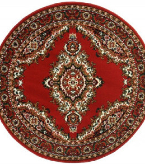 Kusový koberec TEHERAN T-102 red kruh