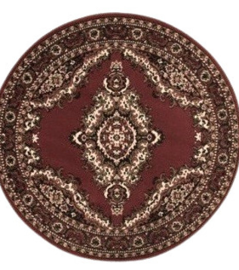 Kusový koberec TEHERAN T-102 brown kruh