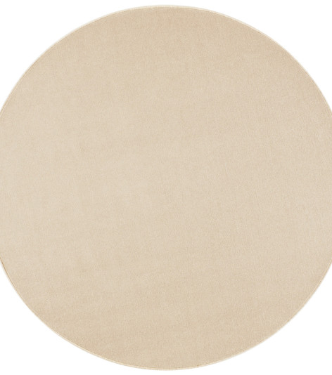 Kusový koberec Nasty 101152 Creme kruh