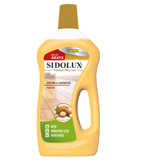 Sidolux Premium Floor Care - Dřevěné a laminátové podlahy - arganový olej 750ml