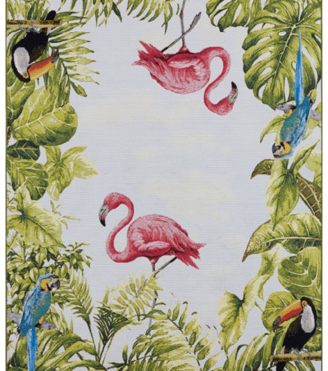 Kusový koberec Flair 105616 Tropical Birds Multicolored – na ven i na doma