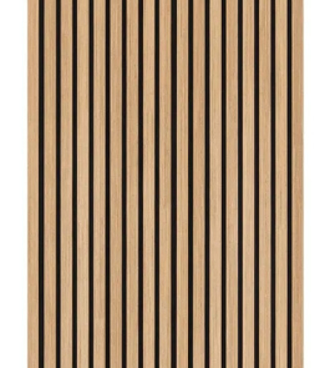 Akustické panely 40 x 270 cm - Teak T04 - 2 ks v balení
