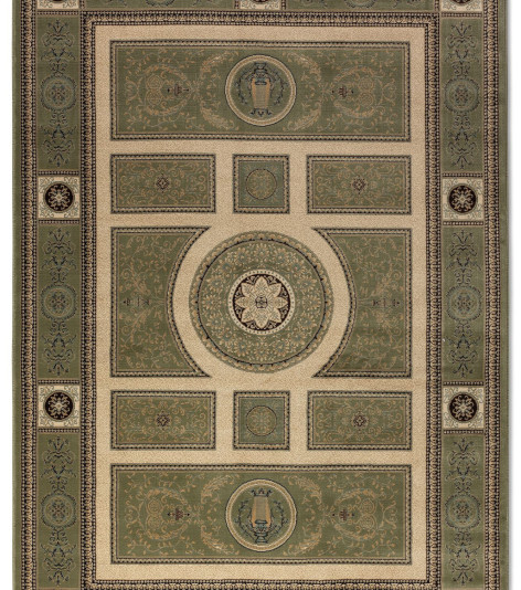 Kusový koberec Herat 105991 Green Cream