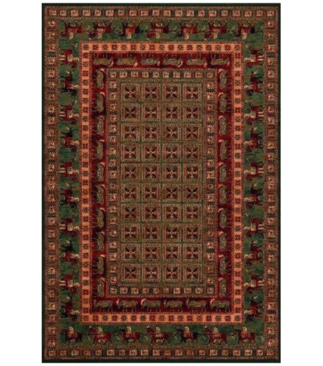 Osta Kashqai 4301/401 zelený Pazyryk 67 x 130