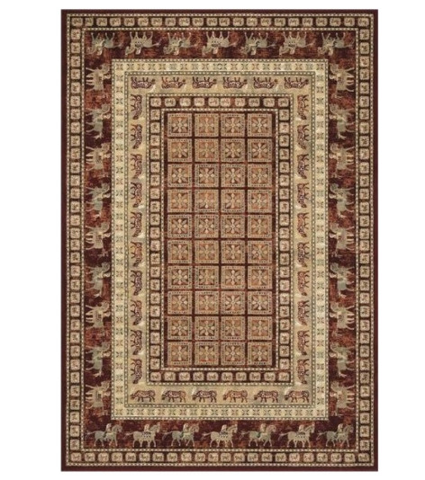 Osta Nobility 65106/390 červený Pazyryk 160 x 230