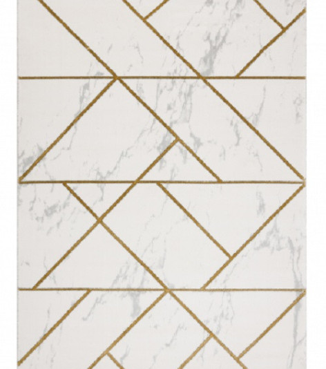 Kusový koberec Emerald geometric 1012 cream and gold