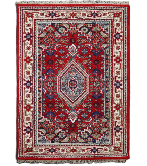 Kusový ručně tkaný koberec Bidjar red