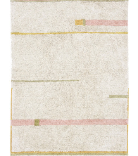 Kusový koberec Eco City Lanes Vintage Nude