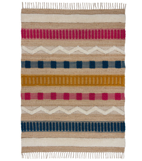 Kusový koberec Jubilant Medina Jute Natural/Multi