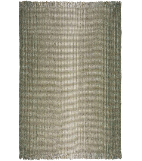 Kusový koberec Mottle Jute Ombre Green