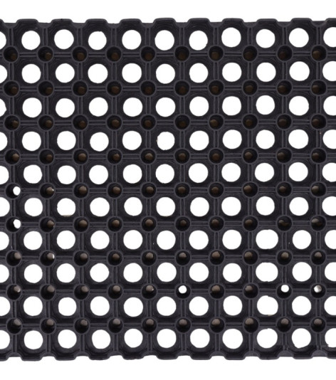 Venkovní čistící rohožka guma Domino 22mm - na ven i na doma