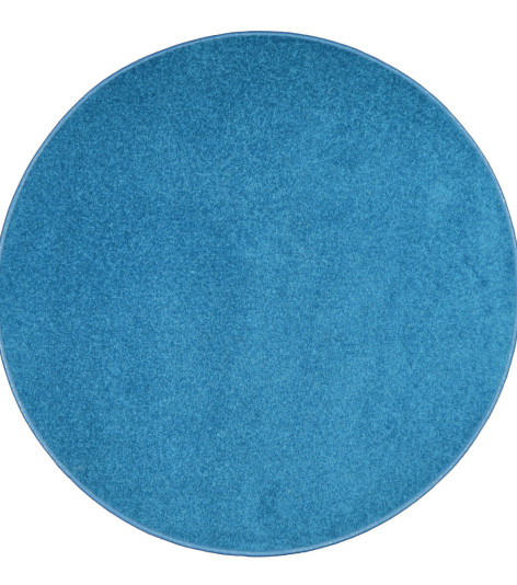 Kusový koberec Eton tyrkys kruh