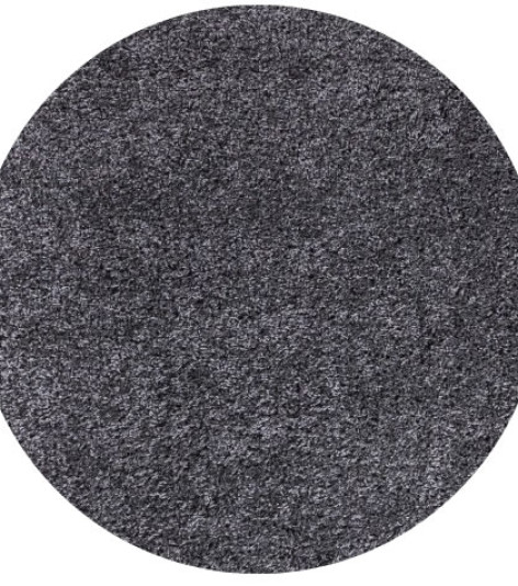 Kusový koberec Life Shaggy 1500 grey kruh