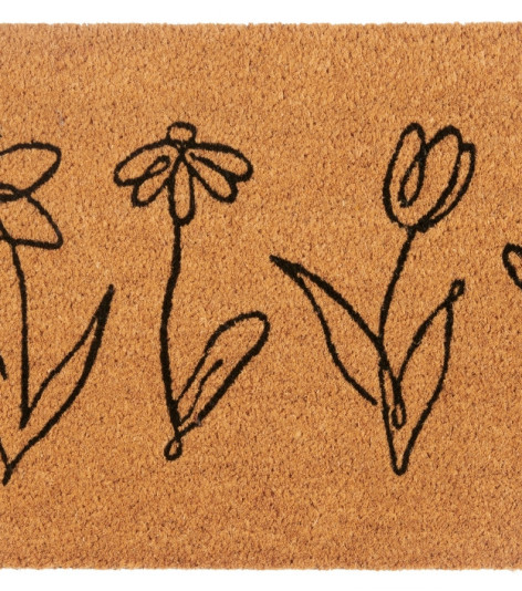 Rohožka Květiny 106202 - na ven i na doma