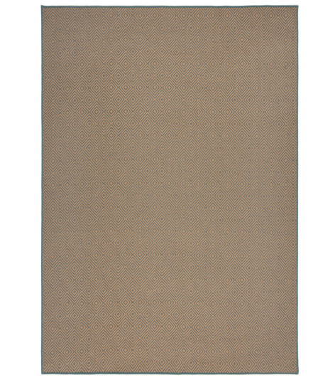 Kusový koberec Geometric Jute Blue