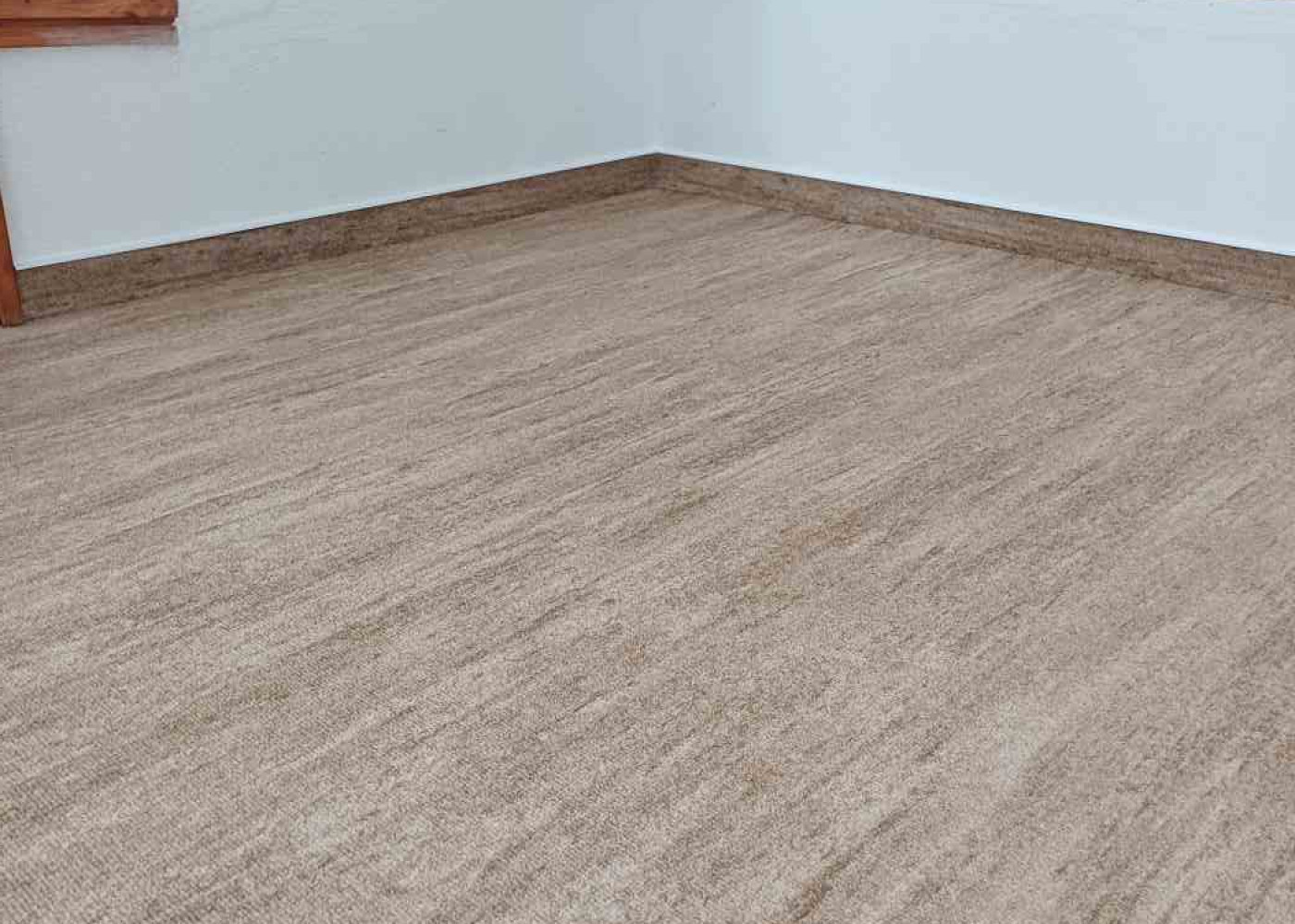 Pokládka metrážového koberce v rodinném domě